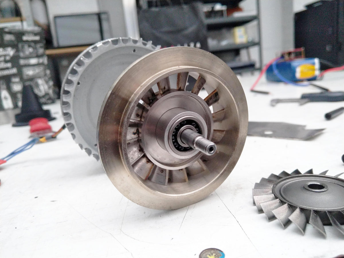 Jet Engine Compressor Stator KJ66 turbojet engine – Max Prototypes